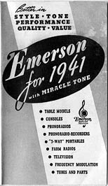 [from a 1941 Emerson sales brochure]