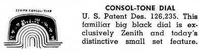 [From the 1942 Zenith brochure]