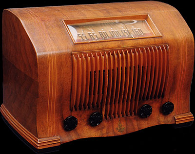 [An Emerson radio]